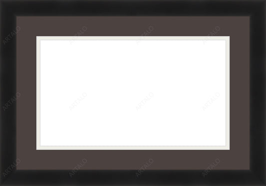 Frame, Mat and Acrylic SimulArt