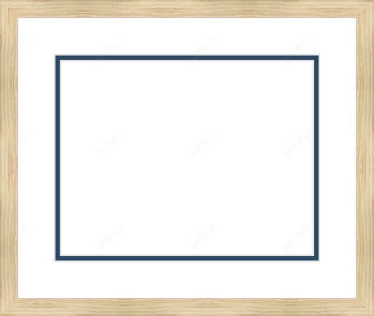 Frame, Mat and Acrylic SimulArt