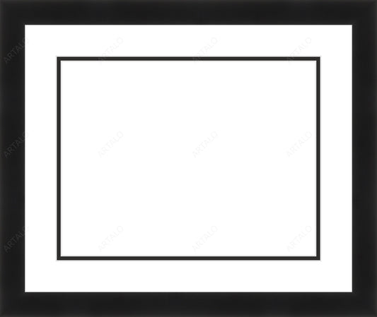 Frame, Mat and Acrylic SimulArt
