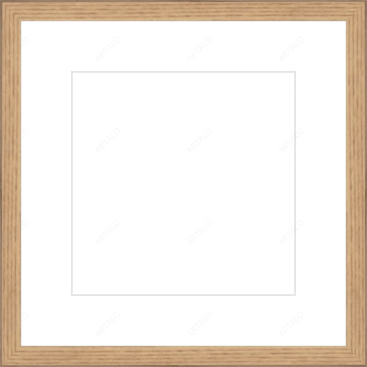 Frame, Mat and Acrylic SimulArt