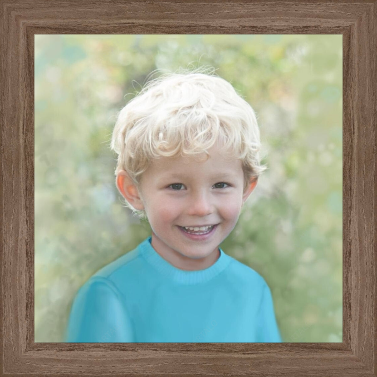 3) Stretched Canvas Framed SimulArt