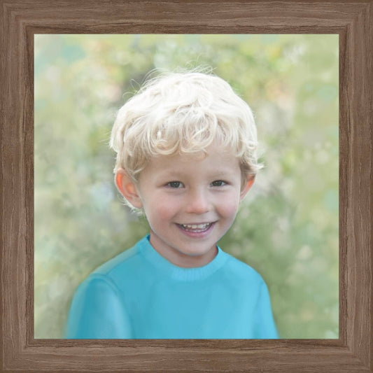 3) Stretched Canvas Framed SimulArt
