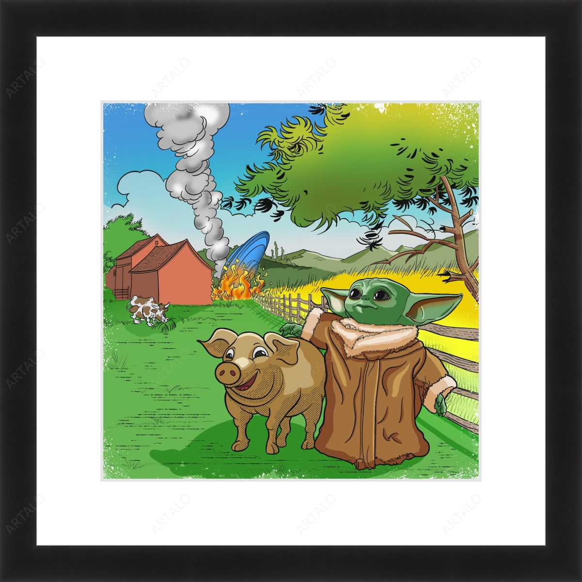 1) Moulding, Mat and Acrylic SimulArt