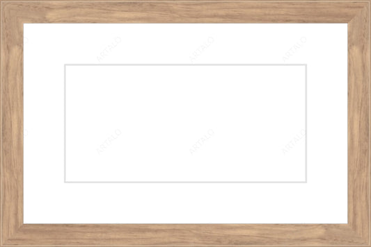Frame, Mat and Acrylic SimulArt