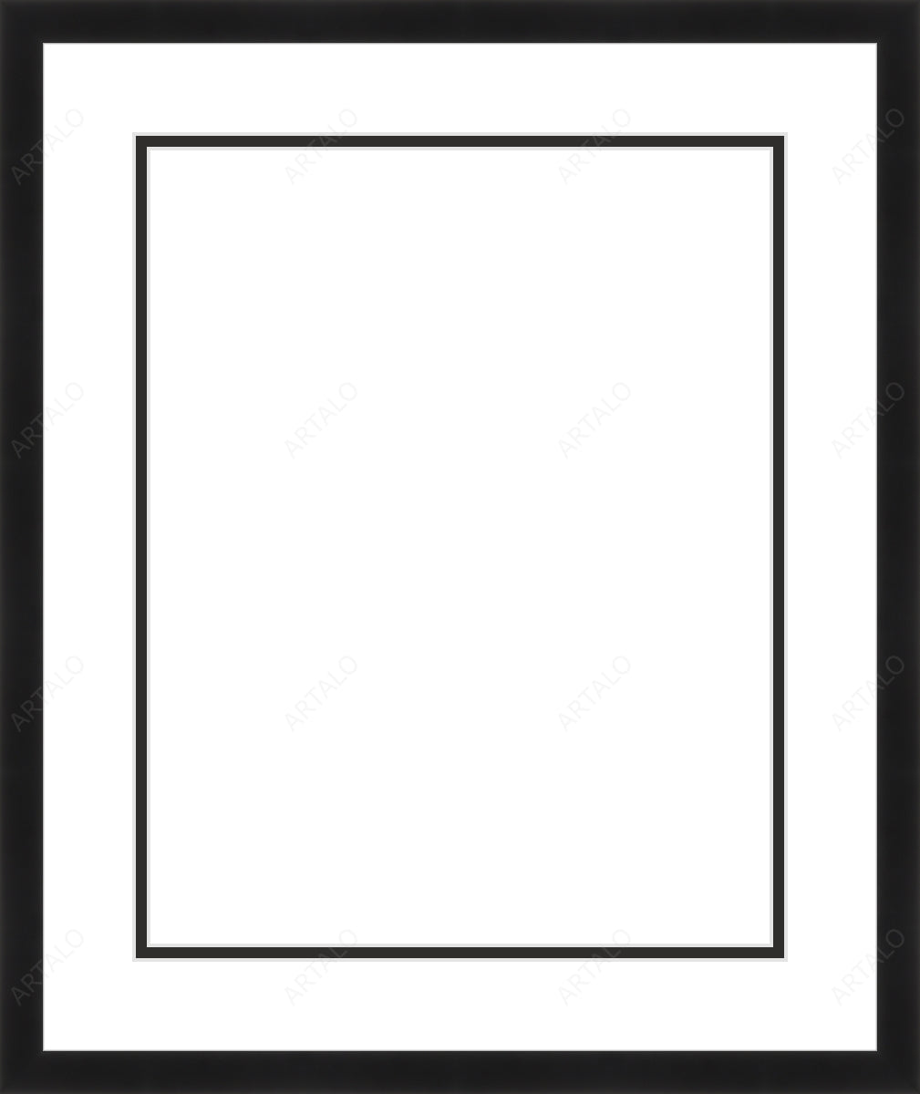 Frame, Mat and Acrylic SimulArt