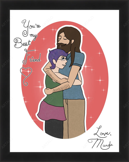 Frame and Acrylic SimulArt