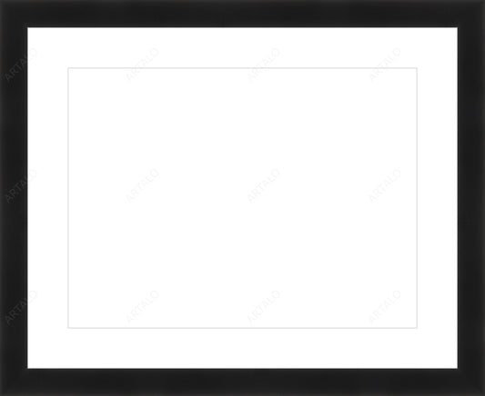 Frame, Mat and Acrylic SimulArt