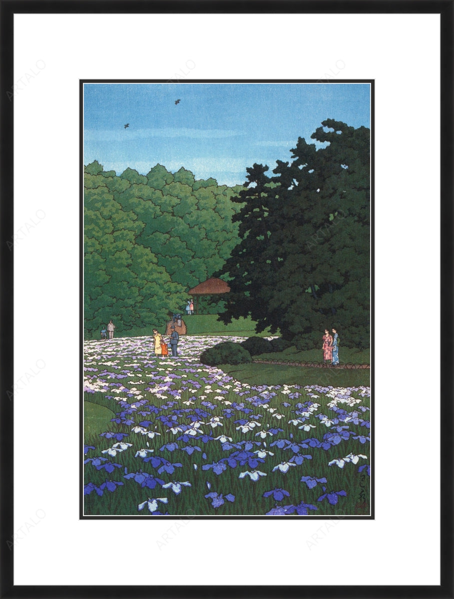 Frame, Mat and Acrylic SimulArt