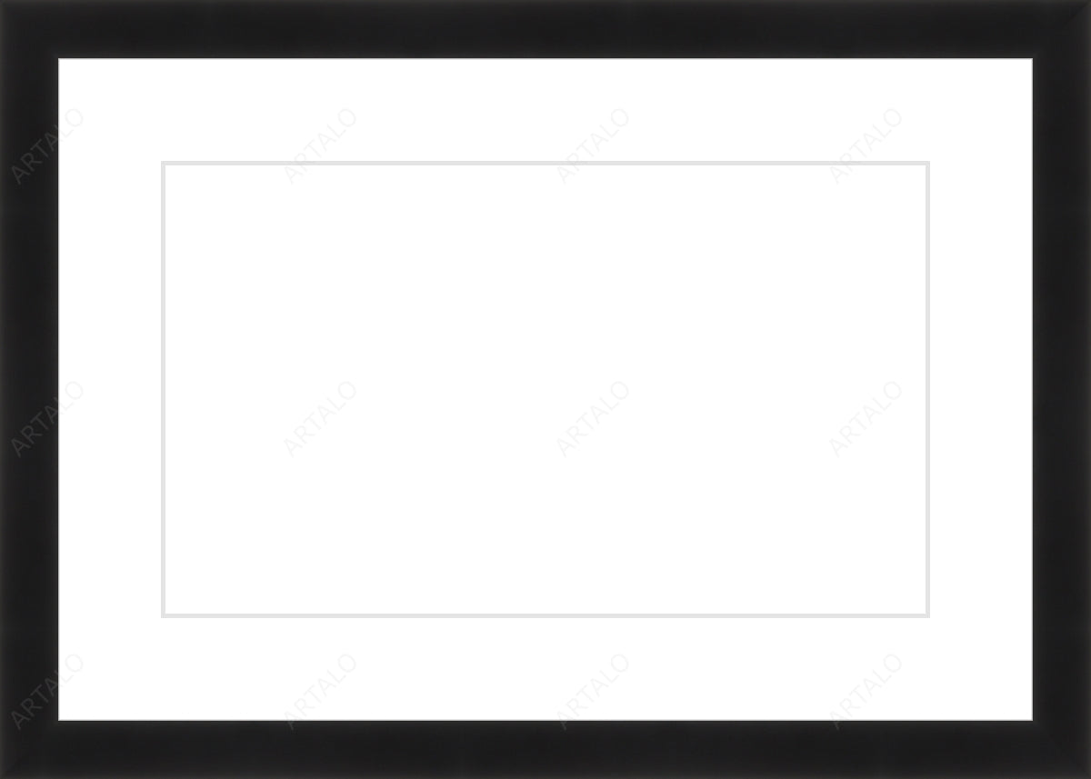 Frame, Mat and Acrylic SimulArt