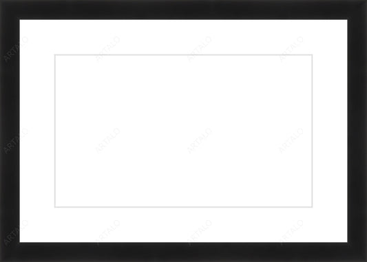 Frame, Mat and Acrylic SimulArt
