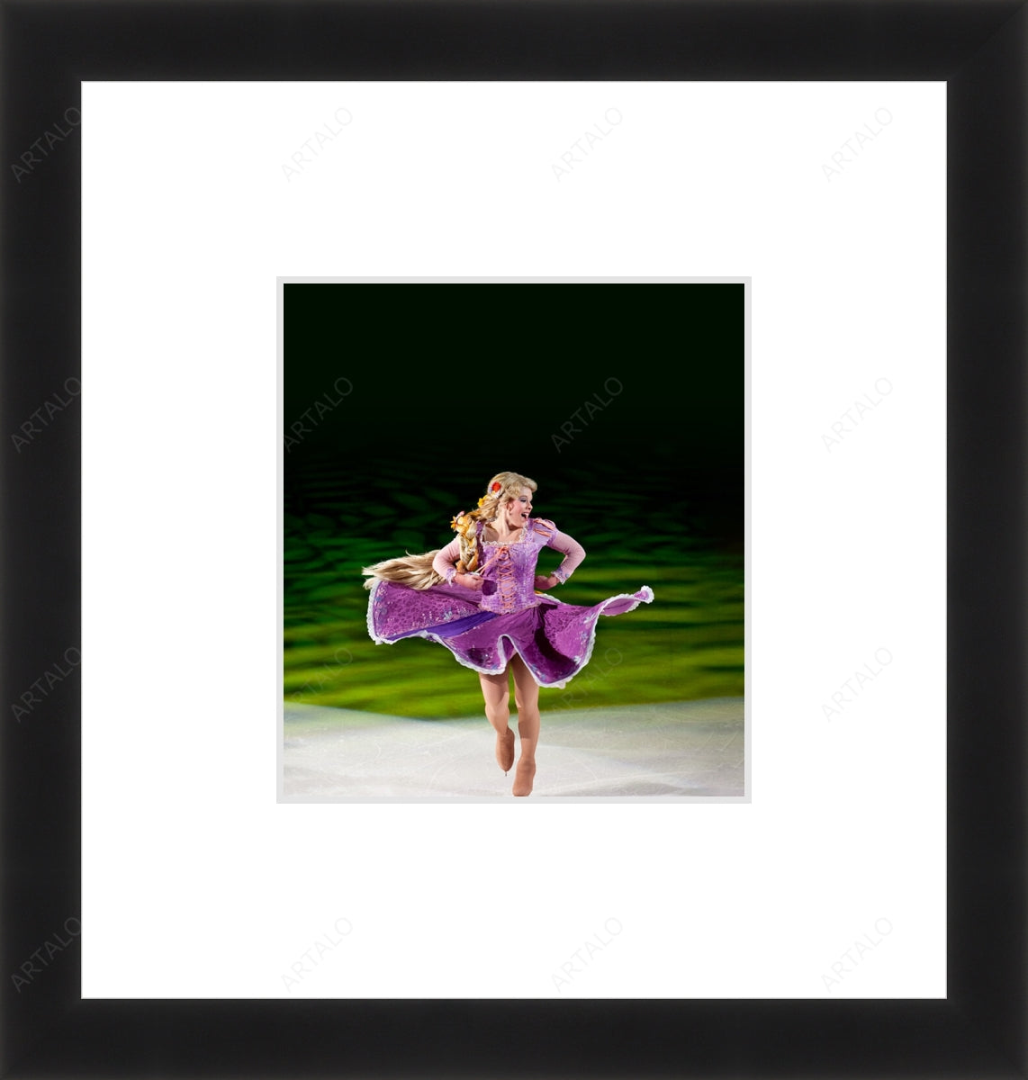 Frame, Mat and Acrylic SimulArt